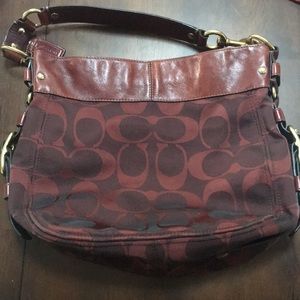 Coach over the shoulder handbag